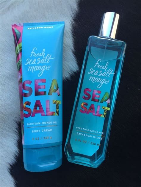 bath and body works sea salt mango perfume dupe|bath and body works vanilla.